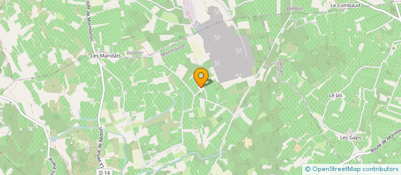 localisation de l'entreprise MONSIEUR VICTOR BOUYAC à MORMOIRON