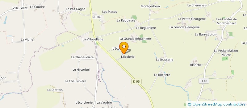 localisation de l'entreprise MONSIEUR VICTOR BRIANTAIS  DOMALAIN