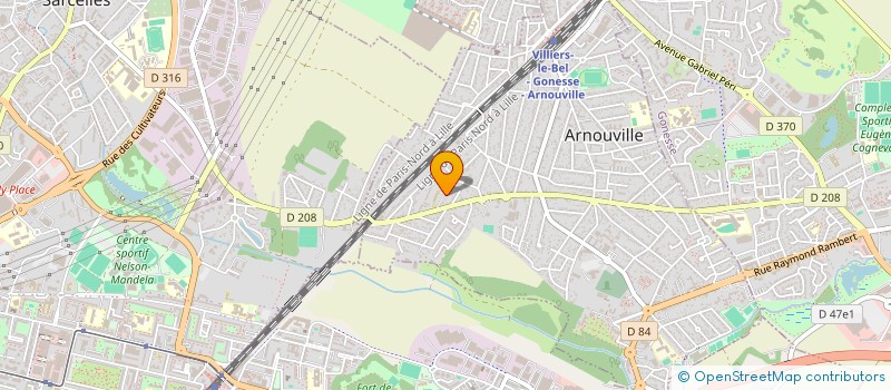 localisation de l'entreprise MONSIEUR VICTOR BRILLANT  ARNOUVILLE