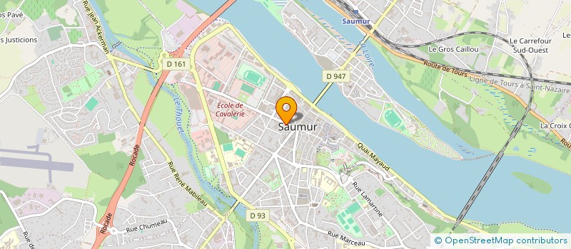 localisation de l'entreprise MONSIEUR VICTOR BRILLET--VALLET  SAUMUR