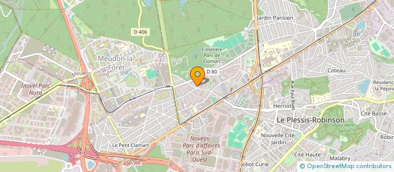 localisation de l'entreprise MONSIEUR VICTOR BURGA à CLAMART