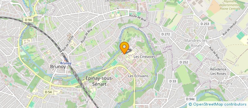 localisation de l'entreprise MONSIEUR VICTOR CABRAL GONCALVES  EPINAY-SOUS-SENART