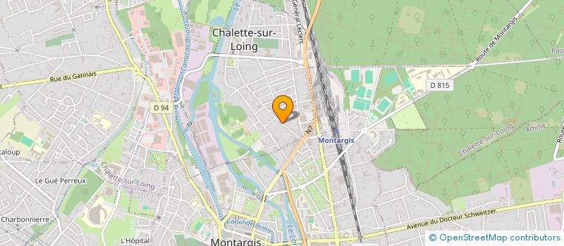 localisation de l'entreprise MONSIEUR VICTOR CALVI à CHALETTE-SUR-LOING