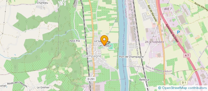 localisation de l'entreprise MONSIEUR VICTOR CAMIN  CHAMPAGNE