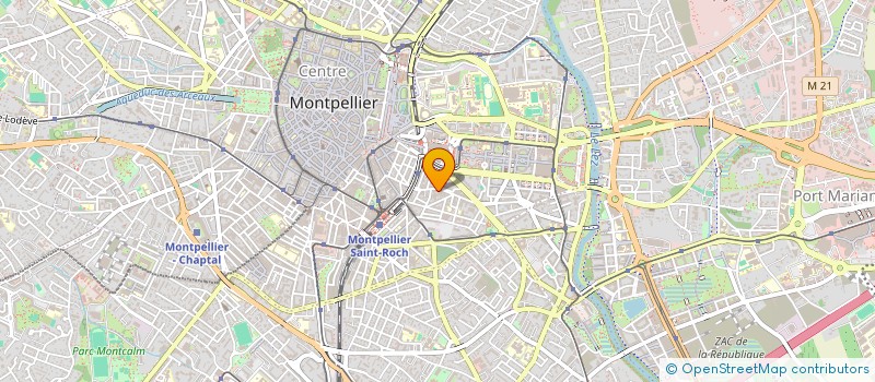 localisation de l'entreprise MONSIEUR VICTOR CANAVERO à MONTPELLIER