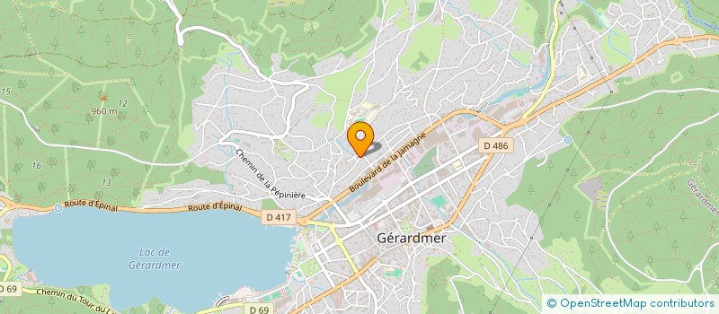 localisation de l'entreprise MONSIEUR VICTOR CANCIAN à GERARDMER