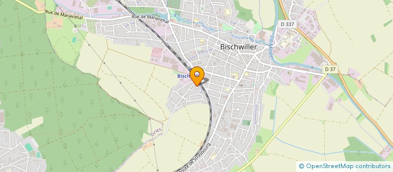 localisation de l'entreprise MONSIEUR VICTOR CAPONE  BISCHWILLER