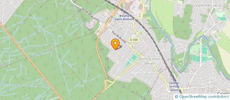 localisation de l'entreprise MONSIEUR VICTOR CARAUS  QUINCY-SOUS-SENART