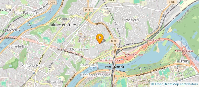 localisation de l'entreprise MONSIEUR VICTOR CARDA  CALUIRE-ET-CUIRE