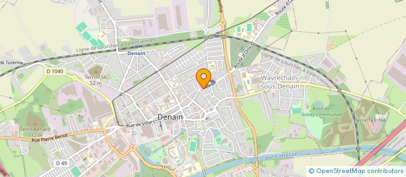 localisation de l'entreprise MONSIEUR VICTOR CARDEIRA  DENAIN