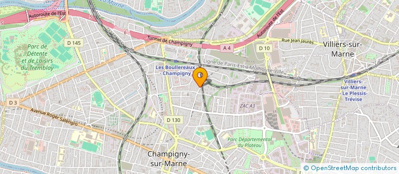 localisation de l'entreprise MONSIEUR VICTOR CARDODO GASPAR à CHAMPIGNY-SUR-MARNE