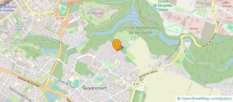 localisation de l'entreprise MONSIEUR VICTOR CARRASQUEIRA  GUYANCOURT