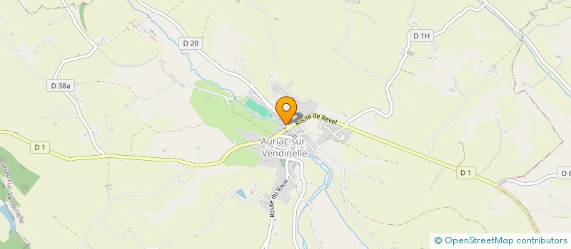 localisation de l'entreprise MONSIEUR VICTOR CARRE  AURIAC-SUR-VENDINELLE