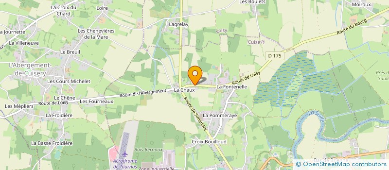 localisation de l'entreprise MONSIEUR VICTOR CARRICA  CUISERY