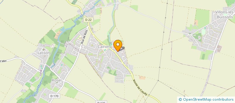 localisation de l'entreprise MONSIEUR VICTOR CATHERINE  CAIRON