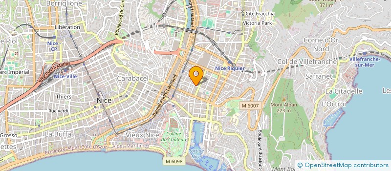 localisation de l'entreprise MONSIEUR VICTOR CAUS à NICE
