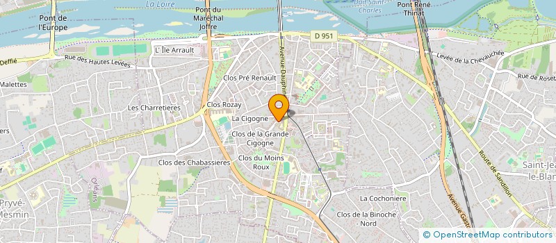localisation de l'entreprise MONSIEUR VICTOR CHAMAYOU  ORLEANS