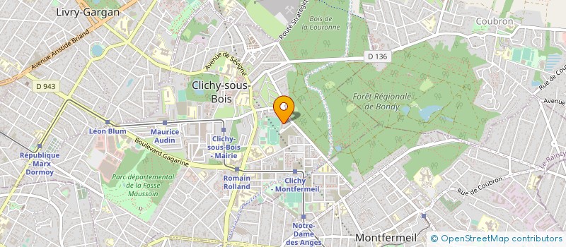 localisation de l'entreprise MONSIEUR VICTOR CHANTHAMMAVONGSA à CLICHY-SOUS-BOIS