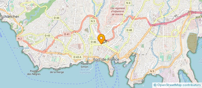 localisation de l'entreprise MONSIEUR VICTOR CHARLES à FORT-DE-FRANCE