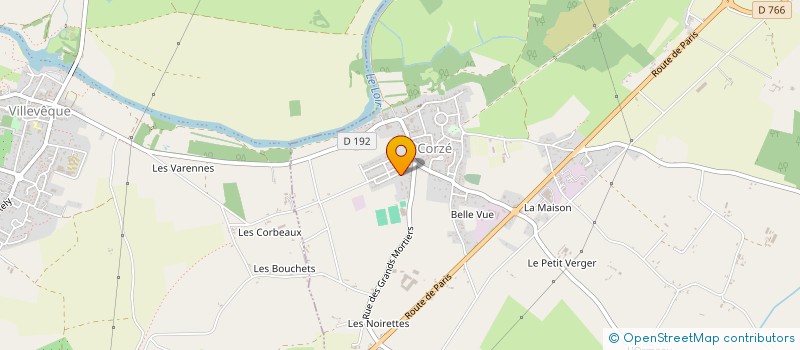 localisation de l'entreprise MONSIEUR VICTOR CHASLOT  LOIRE-AUTHION