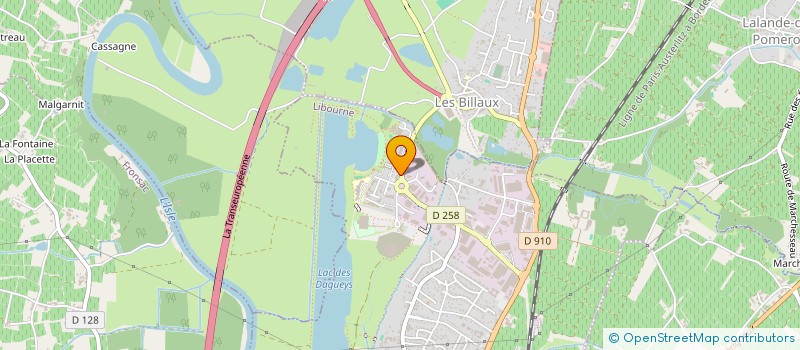 localisation de l'entreprise MONSIEUR VICTOR CHAUVEAU  LIBOURNE