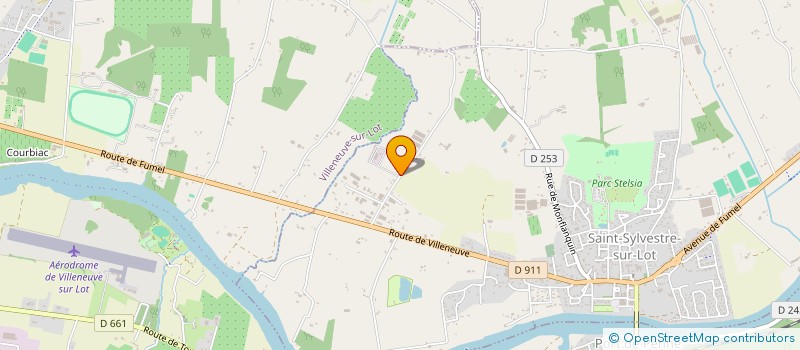 localisation de l'entreprise MONSIEUR VICTOR CHAZALMARTIN  MASSOULES