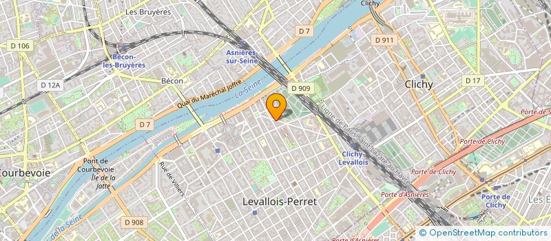 localisation de l'entreprise MONSIEUR VICTOR CHEIBAS à LEVALLOIS-PERRET