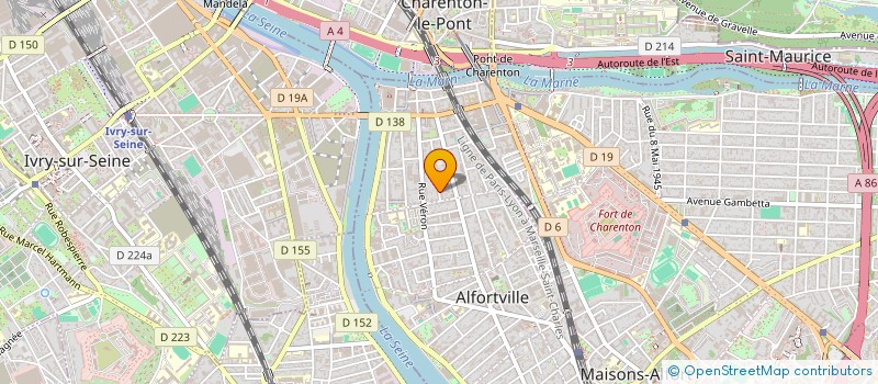 localisation de l'entreprise MONSIEUR VICTOR CHUMBO à ALFORTVILLE