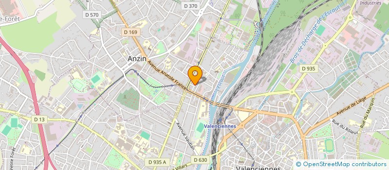 localisation de l'entreprise MONSIEUR VICTOR CLAUDOT à VALENCIENNES