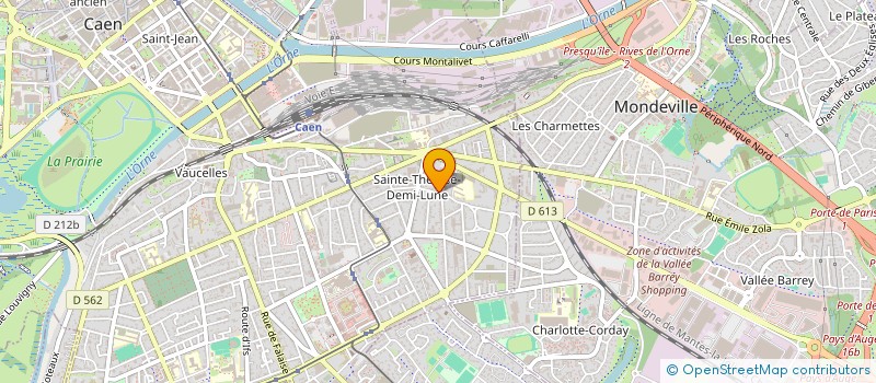 localisation de l'entreprise MONSIEUR VICTOR CLEMENT à CAEN