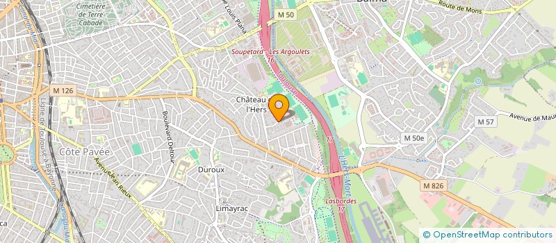 localisation de l'entreprise MONSIEUR VICTOR CLEMENT  TOULOUSE