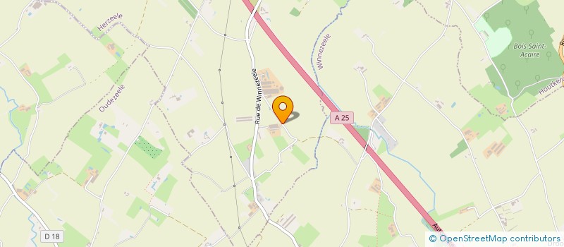 localisation de l'entreprise MONSIEUR VICTOR COCHIN  HERZEELE