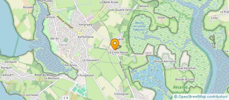 localisation de l'entreprise MONSIEUR VICTOR COET  SENE