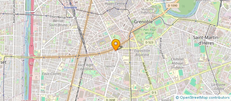 localisation de l'entreprise MONSIEUR VICTOR COFFIN à GRENOBLE