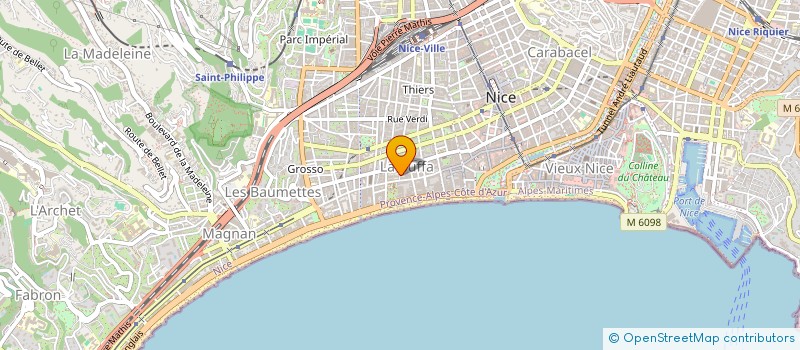 localisation de l'entreprise MONSIEUR VICTOR COJOCARU  NICE