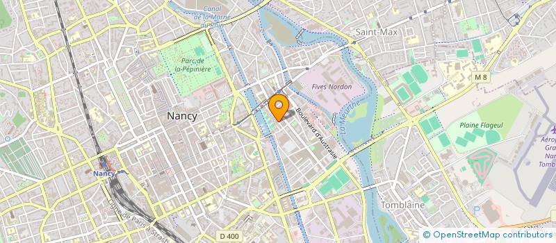 localisation de l'entreprise MONSIEUR VICTOR COLAS  NANCY