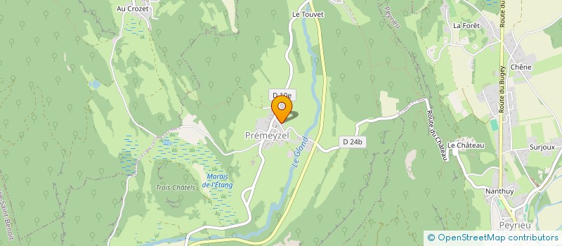 localisation de l'entreprise MONSIEUR VICTOR CONAND  MURS-ET-GELIGNIEUX