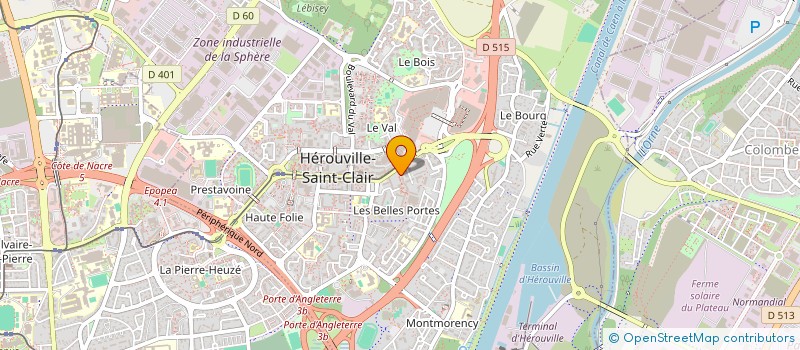 localisation de l'entreprise MONSIEUR VICTOR CONSEL  HEROUVILLE-SAINT-CLAIR