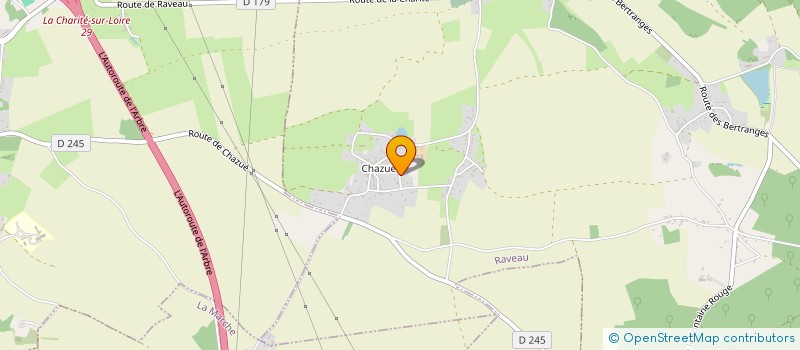 localisation de l'entreprise MONSIEUR VICTOR CORTES  RAVEAU