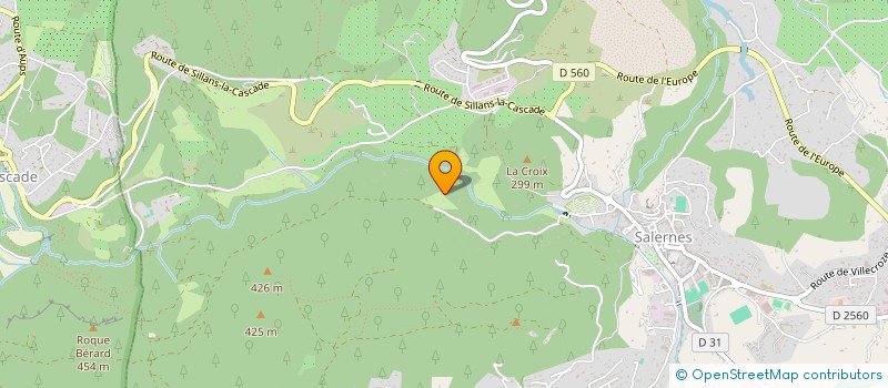 localisation de l'entreprise MONSIEUR VICTOR COUMONT  SALERNES