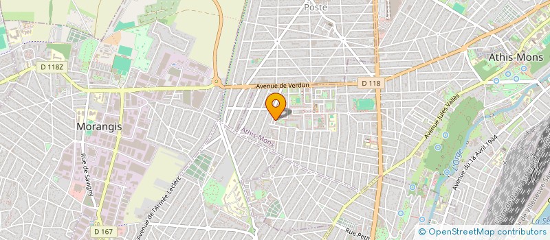 localisation de l'entreprise MONSIEUR VICTOR COUPOUSSAMY  ATHIS-MONS