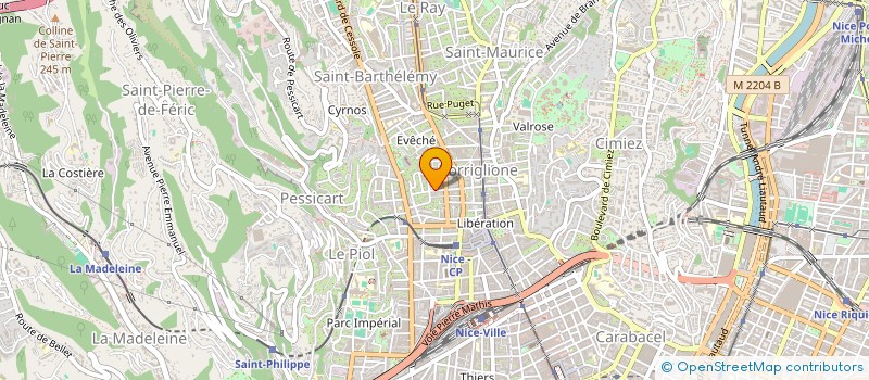 localisation de l'entreprise MONSIEUR VICTOR COUTEAU à NICE