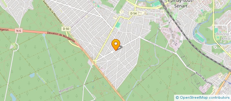 localisation de l'entreprise MONSIEUR VICTOR CRETU à BRUNOY