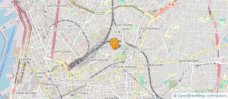 localisation de l'entreprise MONSIEUR VICTOR CRETU à MARSEILLE