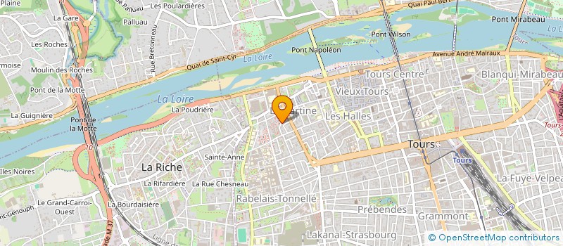 localisation de l'entreprise MONSIEUR VICTOR DA ASSUNCAO  TOURS