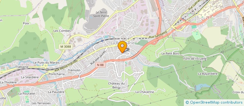 localisation de l'entreprise MONSIEUR VICTOR DA CONCEICAO MANUEL  LA RICAMARIE