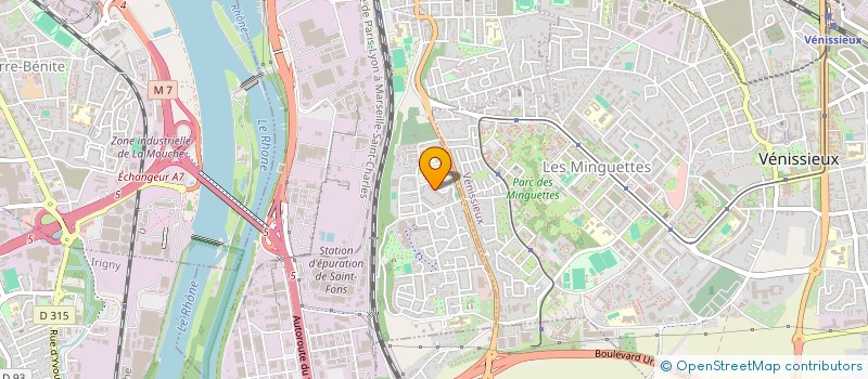 localisation de l'entreprise MONSIEUR VICTOR DA ROCHA CARDOSO  SAINT-FONS