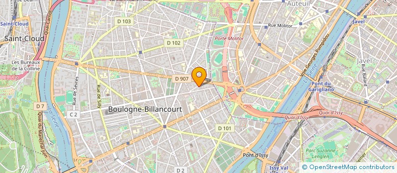 localisation de l'entreprise MONSIEUR VICTOR DA SILVA GONCALVES à BOULOGNE-BILLANCOURT