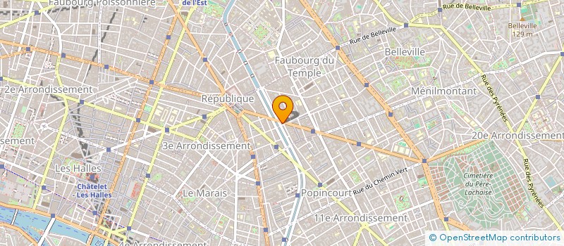 localisation de l'entreprise MONSIEUR VICTOR DALLE  PARIS