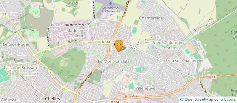 localisation de l'entreprise MONSIEUR VICTOR DARTINET  CHELLES